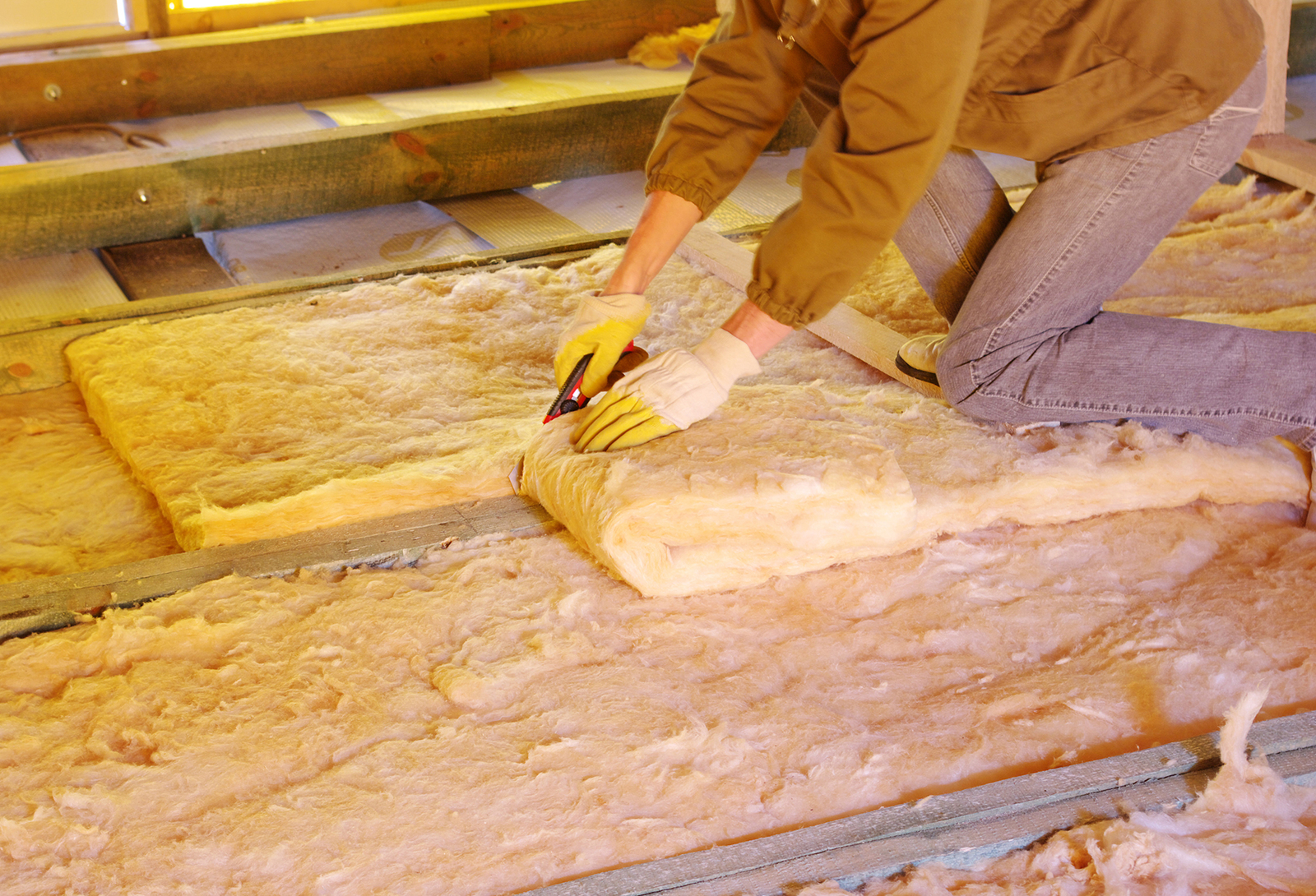 Attic insulation installation in Los Angeles