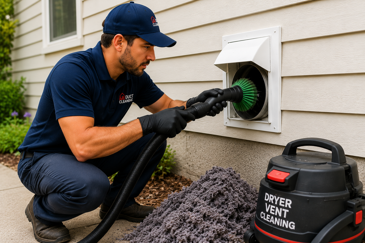 Dryer vent cleaning service
