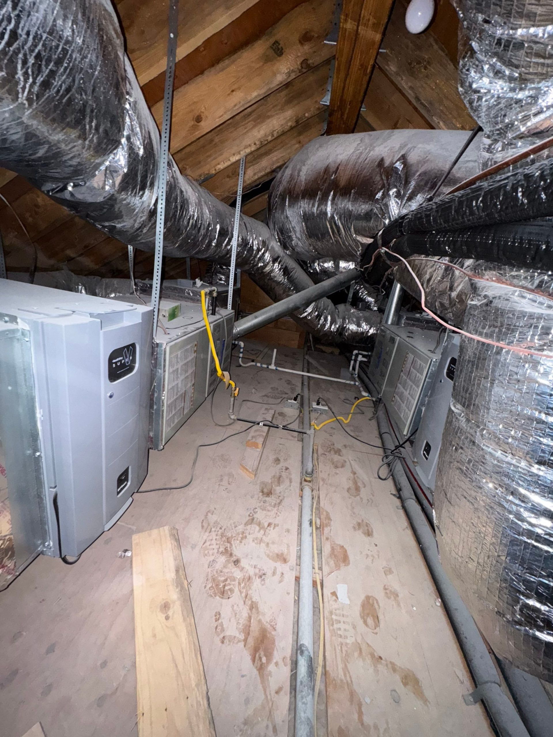 HEPPA FILTER hardware attic Image Air Ducts Commercial