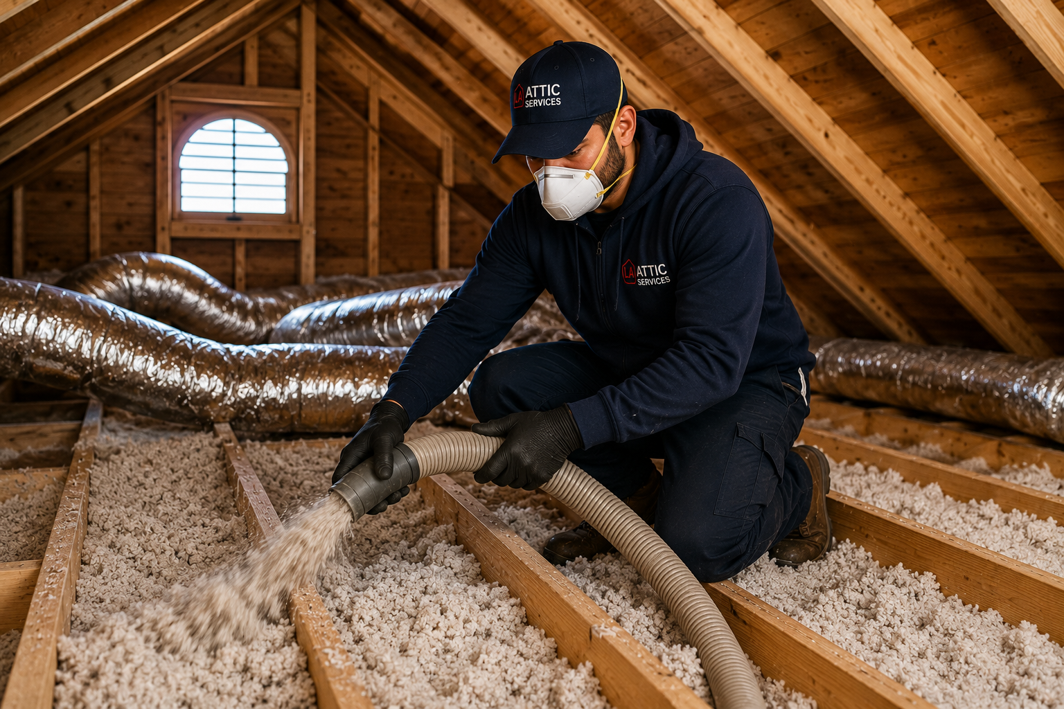 Attic services and cleanup